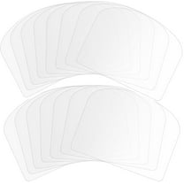 25 Pcs Transparent Cream Scraper Spatula,Happon Plastic Cake Scraper,Plastic Cake Scraper Smoother,Pastry Spatula Scraper for Cake Decorating Supplies DIY Kitchen Bakery Baking Tool