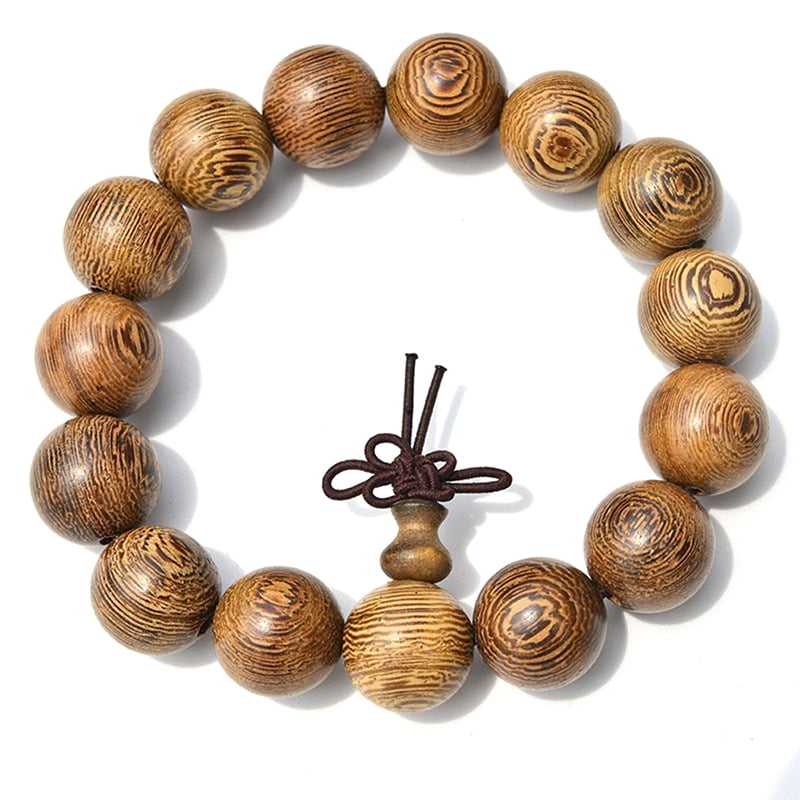 mala tibetain wooden pearls bracelet