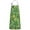 Green Pioneer Flower, variant on Green Pioneer Flower and Paisley Pattern Apron-Garden Aprons for Women with Pockets-Cotton Linen Waterproof Kitchen Cooking Gardening Aprons Adjustable for Kitchen,Cooking,BBQ and Salon 33x27 Inch