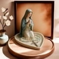 thumbnail image 6 of Virgin Mary Rosary Holder Rosary Stand Home Decor Elegant Keepsake For Necklace & Rings Home Decor Resin Statue With Detailed Craf, 6 of 12