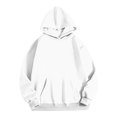 thumbnail image 5 of GaThRRgYP Summer Tops for Women,Women Tops Summer T-Shirts Short Sleeve,Womens Oversized Hoodies Casual Long Sleeve Fleece Sweatshirts Pullover Sweaters Teen Girls Preppy Tops Clothes White S, 5 of 7