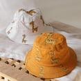 thumbnail image 4 of Summer Baby Boys Girls Hats,Toddler Cartoon Animal Print Bucket Hats Caps Reversible Sun Headwear, 4 of 12