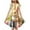 Multicolor, variant on Riecok Summer Dress for 6 - 15 Year - Old Girls: Short - Sleeved Round - Neck, Easter Print, Waist - Tightening, Pocketed and Tiered Multicolor 6-7 Years
