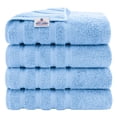 thumbnail image 1 of Juego de toallas de baño American Soft Linen Luxury, 4 piezas, 100% algodón, 1 of 9