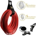 thumbnail image 4 of 6PCS Heavy Duty Storage Straps - Garage Organization Tool Organizers and Fastening Straps - Cord Wrap Keeper, Cable Straps for Cords, Hoses, Rope, RV, Boat, and Garage Storage, 4 of 7