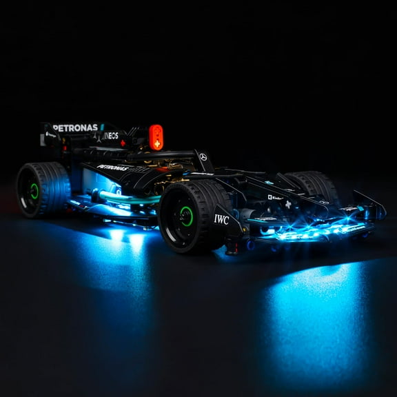 Kyglaring Led Light Kit for Lego 42165 Technic Mercedes-AMG F1 W14 E Performance Pull-Back Building Set (Model Not Included)
