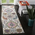 thumbnail image 3 of SAFAVIEH Madison Hope Floral Paisley Runner Rug, Cream/Multi, 2'3" x 12', 3 of 8