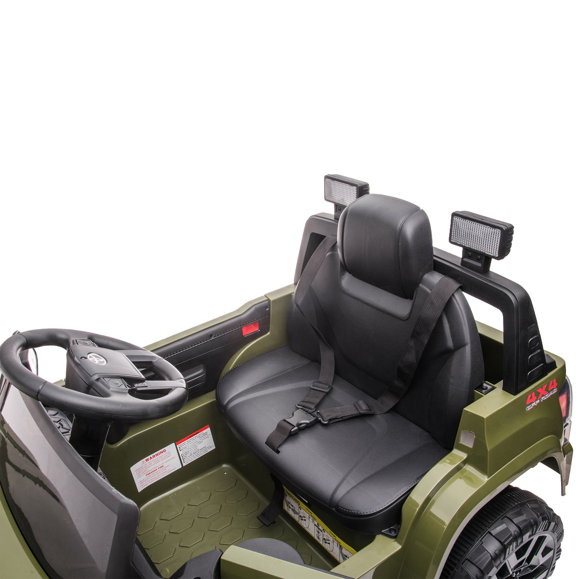 CIPACHO 12V Electric Cars for Kids, Licensed Toyota Tacoma Ride On Car, Remote Control Truck Car for Boys Girls, Battery Powered Kids' Vehicles with MP3, FM, LED Lights, Green CIPACHO 12V Electric Cars for Kids, Licensed Toyota Tacoma Ride On Car, Remote Control Truck Car for Boys Girls, Battery Powered Kids' Vehicles with MP3, FM, LED Lights, Green