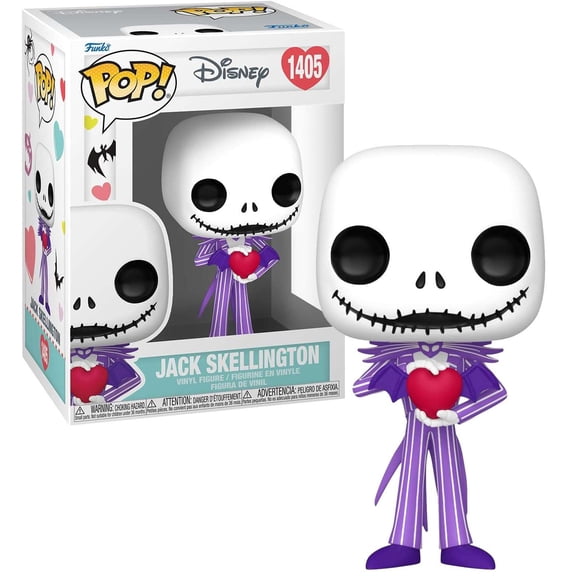 Funko Pop! Disney The Nightmare Before Christmas: Valentines Jack Skellington Vinyl Figure #1405