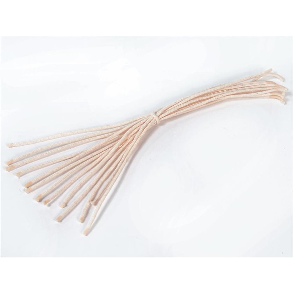 Merry Corliss 1/8 inch Round Braided Cotton Olive Oil Lamp Wicks Pack of 12