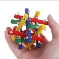 thumbnail image 5 of RABBITH Bunny Wood Chew Toys for Teeth Small Pets Rolling Gnawing for Play Balls for Hedgehog Rabbit Squirrel Hamster Kids Adult, 5 of 10
