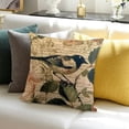 thumbnail image 3 of BANET Throw Pillow Covers Bird Paris Cushion Pillow Case Home Decor Pillowcase 22x22in, 3 of 5