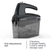 BLACK+DECKER 5-Speed Hand Mixer, MX410B, Black