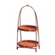 thumbnail image 3 of Cesta de frutas tejida de bambú, organizador de cesta de pan, cesta decorativa para comida, cesta de almacenamiento de bambú rústica, almacenamiento d 2 capas 38cmx22cm, 3 of 9