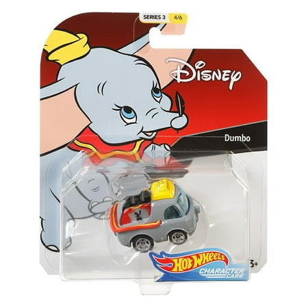 2019 Hot Wheels Disney Pixar Character Cars Dumbo 1/64 Diecast Model Toy