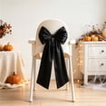 thumbnail image 6 of Satin Bow Wall Hanging, Large Ribbon Door Decor, Elegant Holiday Accent, Adds Soft Sophisticated Charm and Hangs Securely for Door Handle, Wall Mount, and Window Frame., 6 of 7