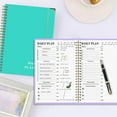 thumbnail image 6 of 2026 Planner for Adults Weekly and Monthly Solid Color Cover Calendar Planner Agenda Book 2026 Planners for Office Supplies Fancy Gifts Black 8.5 In, 6 of 6