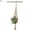 White, variant on CheersUS Macrame Hangers Natural Cotton Hand-Woven Boho Indoor Outdoor Plant Hanger with Tassels