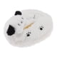 thumbnail image 1 of Soporte de pañuelos para coche, organizador de caja de pañuelos, peluche blanco, 1 pieza, 1 of 6