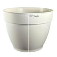 thumbnail image 6 of Jacinto Recycled Planter, 12 inch Opening Diameter, Cream Color by Deroma USA, 6 of 7