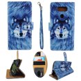 thumbnail image 1 of Snow Wolf Wallet Folio Case for LG G5 H820 HS992 H830 VS987 G 5 Fashion Flip PU Leather Cover Card Slots & Stand, 1 of 2