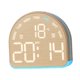 thumbnail image 3 of Reloj despertador con pantalla digital, reloj de escritorio digital con hora y temperatura para el hogar. Amarillo, 3 of 9