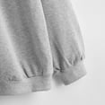thumbnail image 5 of Vedolay Womens Sweatshirts Solid Color Long Sleeve Hoodless Sweater Gray,2XL, 5 of 5