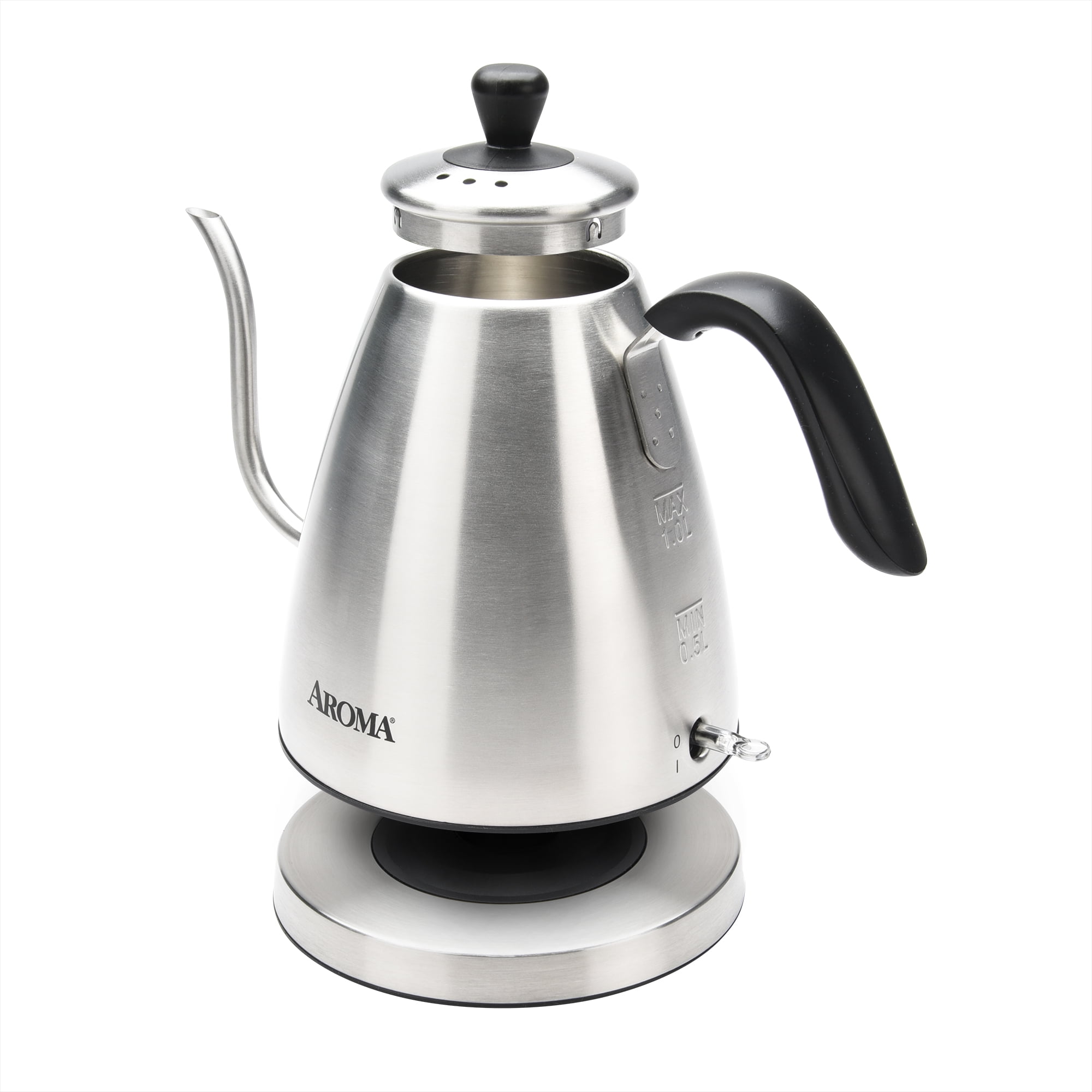 Aroma Stainless Steel Electric Water Kettle, Coffee, Tea & Espresso, Furniture & Appliances