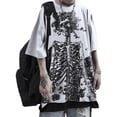 thumbnail image 2 of Playeras De Compresión Para Hombre, Conjunto De Dos Piezas De Camiseta Y Pantalones Cortos De Manga Corta Con Estampado Completo Para Hombre, Camisa Estampada Y Pantalón Corto., 2 of 7