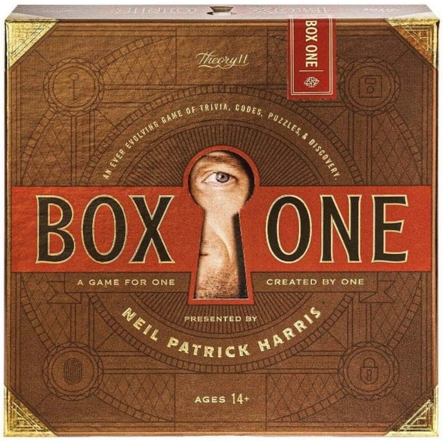Teoría de juegos de mesa 11 Box ONE 1 jugador Neil Patrick Harris