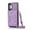 Purple, variant on Dteck Crossbody purse for Samsung Galaxy A13 5G/4G,Magnetic Leather Diamond Glitter Case Card Pocket Shockproof Rubber Kickstand Cover with Adjustable Shoulder Strap for Women,Purple