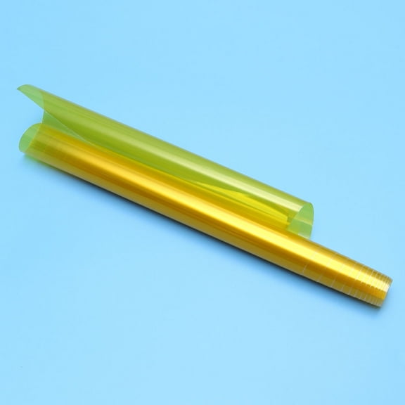 Worgeous  30 X150cm Tint Film for Cars Wrapping Headlight Decals Decorative Stickers Yellow