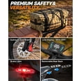 thumbnail image 6 of 750W 28Mph,48V 25AH Electric Bike for Adults,Max 80 Miles, 20" Fat Tire Mountain Bike,Disc Brakes,TUV Rheinland Certified, 6 of 9
