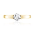 thumbnail image 4 of Rosec Jewels 1/2 Ct Lab Diamond Promise Ring, EF-VS Quality - With Jewelry Box, 18K Yellow Gold, US 4.50, 4 of 8