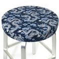 thumbnail image 3 of Fotbe Dragons Stool Covers Round,Waterproof Round Bar Stool Covers Bar Chair Covers Washable Stool Cushion Slipcover for 12-14 Inch Chair-12 inch, 3 of 7