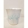 4" Blue Ceramic Swirl Container