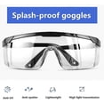 thumbnail image 5 of 2pcs Safety Goggles Goggles Adjustable Over-glasses Grinding Glasses, 5 of 5