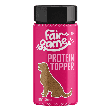 Fair Game Venison Protein Dog Topper 5 oz - Natural, High-Protein Dog Food Supplement