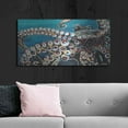 thumbnail image 6 of Luxe Metal Art 'Wild Octopus I' by Carolee Vitaletti Metal Wall Art, 48"x24", 6 of 7