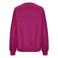 thumbnail image 4 of Patlollav Womens Fall Oversized Sweatshirts Crewneck Fleece Casual Pullover Sweaters Outfits, 4 of 6