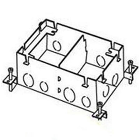 UPC 786564221739 product image for Walker 880M2 2G Steel Shal Floor Box by Wiremold | upcitemdb.com