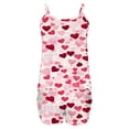 thumbnail image 4 of Rciityk Plus Size Pajamas for Women Short Sets Valentines Day Women Cami Pajama Set Cute Heart Print Straps Top and Shorts Pjs Sets, 4 of 4
