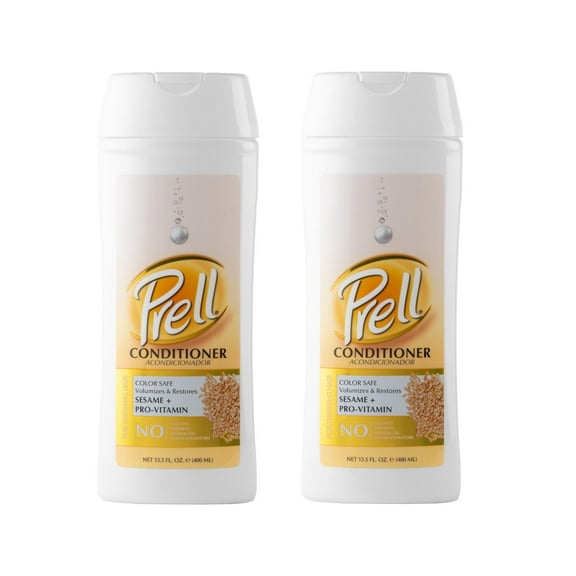 Prell Sesame   Pro-Vitamin Conditioner for Thinning Hair, Color Safe, Volumizes & Restores 13.5 fl. oz. 2 Pack