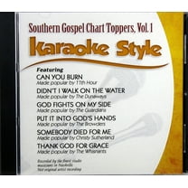 Southern Gospel Chart Toppers Volume 1 Christian Karaoke NEW CD G 6 Songs