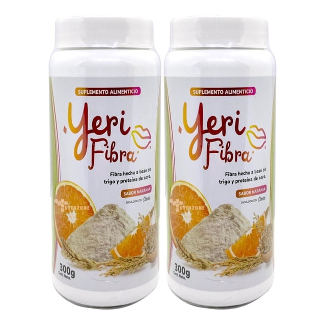 Yeri Fibra 300 Grs Naranja 2 Botes Fabi y Sosfi Yeri Fibra 300 Grs Naranja 2 Botes