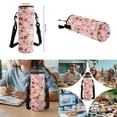 thumbnail image 5 of ZUXONGSY Pink Ladybug Daisy Floral Print6 in 1 Backpack Set for Boys Girls, School Backpack with Lunch Bag Pencil Case Water Bottle Holder Keychain Bookmark for Middle High School Students, 5 of 7