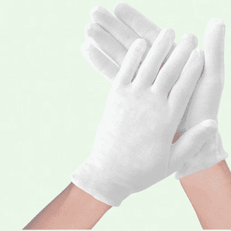 Höga Guanti In Cotone Soft-Hand, Taglia L (3 Paia): Morbidi, Resistenti E Traspiranti Per L'uso Quotidiano - 2