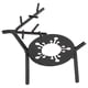 thumbnail image 1 of Wax Seal Melting Pot Deer Shape Furnace Iron Art Special for Wax Sticks Stove Tool, 1 of 3