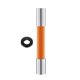 thumbnail image 1 of CHAO Tubo de extensión de espuma Universal con conector, manguera de extensión de rociador de grifo de 360 grados, Flexible y naranja, 20cm, 1 of 4