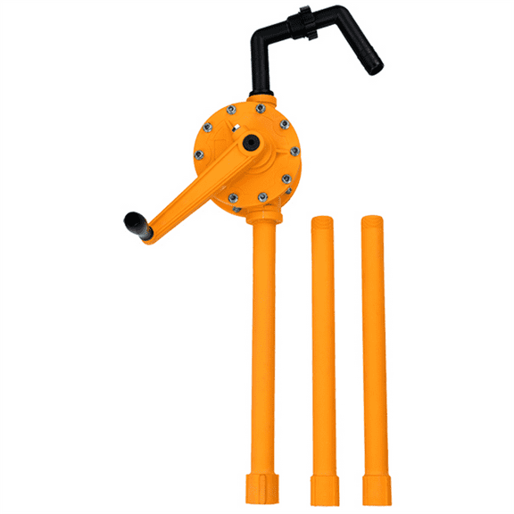 American Forge & Foundry Rotary Barrel Pump - Polypropelene - 15-55 Gallon Drums